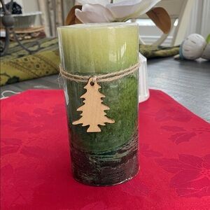 Pier 1 Fresh Balsam Pillar 6” Candle